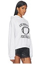 view 2 of 4 La Football Classic Hoodie in Heather Ash