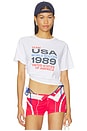 view 1 of 4 CAMISETA TEAM USA WORLD SOCCER  in White