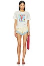 view 4 of 4 Seaside Beach Shack Everyday Tee in Off White