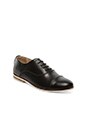 view 2 of 5 Marlon 1 Oxford in Black Leather & Natural Sole