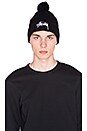 view 2 of 4 Stock FA15 Pom Beanie in Black