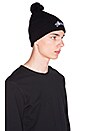 view 3 of 4 Stock FA15 Pom Beanie in Black