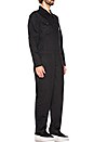 view 3 of 4 Herringbone Coverall in Black