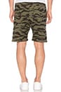 view 3 of 3 Stock Fleece Shorts in Camo