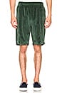 view 1 of 4 Velour Short in Green