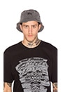 view 2 of 4 Smooth Stock Enzyme Wash Bucket Hat in Black