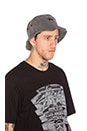 view 3 of 4 Smooth Stock Enzyme Wash Bucket Hat in Black