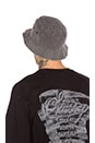 view 4 of 4 Smooth Stock Enzyme Wash Bucket Hat in Black