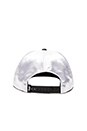 view 3 of 3 SS Link Satin Blocked Snapback in White