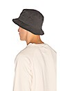 view 4 of 4 Stock Lock Pigment Dye Bucket Hat in Black
