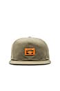 view 1 of 3 Jungle Cloth Snapback in Olive