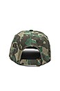 view 4 of 4 CASQUETTE EN JACQUARD CAMOUFLAGE in Green