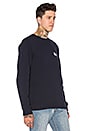 view 2 of 4 Basic Stussy Crew in Navy