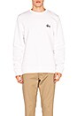 view 1 of 4 Basic Stussy Crew in White