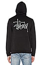 view 3 of 4 Basic Stussy Hoodie in Black