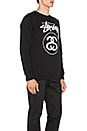 view 2 of 4 STOCK LINK クルーシャツ in Black
