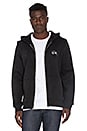 view 1 of 5 Basic Stussy Zip Hoody in Black
