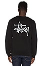 view 3 of 5 Basic Stussy Crew in Black
