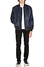 view 5 of 5 Flight Satin Bomber in Navy
