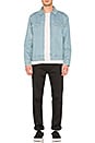 view 5 of 5 BLOUSON EN JEAN WASHED in Light Blue