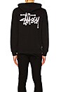 view 5 of 6 Basic Stussy Zip-Up in Black