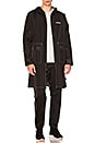 view 1 of 4 Contrast Stitch Parka in Black