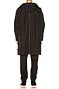 view 4 of 4 Contrast Stitch Parka in Black
