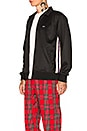 view 4 of 6 Textured Rib Track Jacket in Black