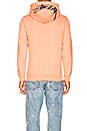 view 4 of 5 Smooth Stock Applique Hoodie in Salmon