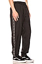 view 2 of 4 Nylon Warm Up Pant in Black
