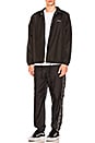 view 4 of 4 Nylon Warm Up Pant in Black