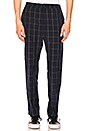 view 1 of 4 Bryan Pant in Navy Check