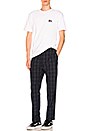 view 4 of 4 Bryan Pant in Navy Check