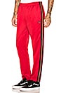 view 1 of 5 Textured Rib Track Pant in Red