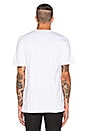 view 3 of 3 Glitch Tee in White