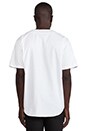 view 3 of 4 Baseball Shirt in White