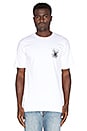 view 3 of 3 8 Ball Spider Tee in White