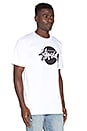 view 2 of 3 Circle Stock Tee in White