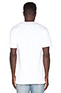 view 3 of 3 Circle Stock Tee in White