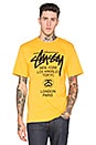 view 1 of 3 World Tour Tee in Mustard