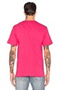 view 3 of 3 Stock Tee in Pink