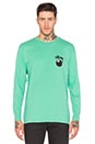view 1 of 3 8 Ball L/S Tee in Green