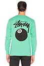 view 3 of 3 8 Ball L/S Tee in Green