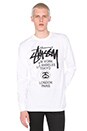 view 1 of 3 World Tour L/S Tee in White 1