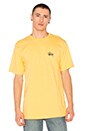 view 1 of 4 Basic Stussy Tee in Faded Yellow