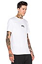 view 2 of 4 HD Stock Tee in White