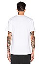 view 3 of 4 HD Stock Tee in White