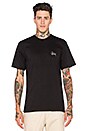 view 1 of 4 T-SHIRT BASIC STUSSY in Black