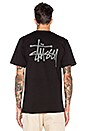 view 3 of 4 T-SHIRT BASIC STUSSY in Black