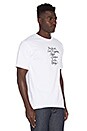 view 2 of 4 Cursive WT Tee in White